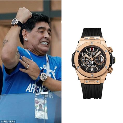 hublot maradona 2018|Diego Maradona and Pele kick off Hublot's 2018 World .